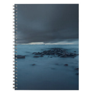 Caderno Espiral Seascape dramático