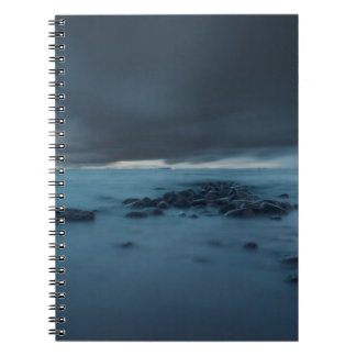 Caderno Espiral Seascape dramático
