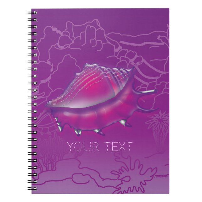 Caderno Espiral Seashell (Frente)