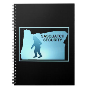 Caderno Espiral Segurança Sasquatch - Oregon