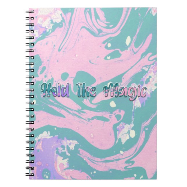 Caderno Espiral Segure a magia (Frente)