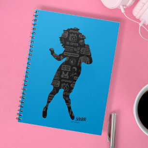 Caderno Espiral Seinfeld Elaine Dance Silhouette