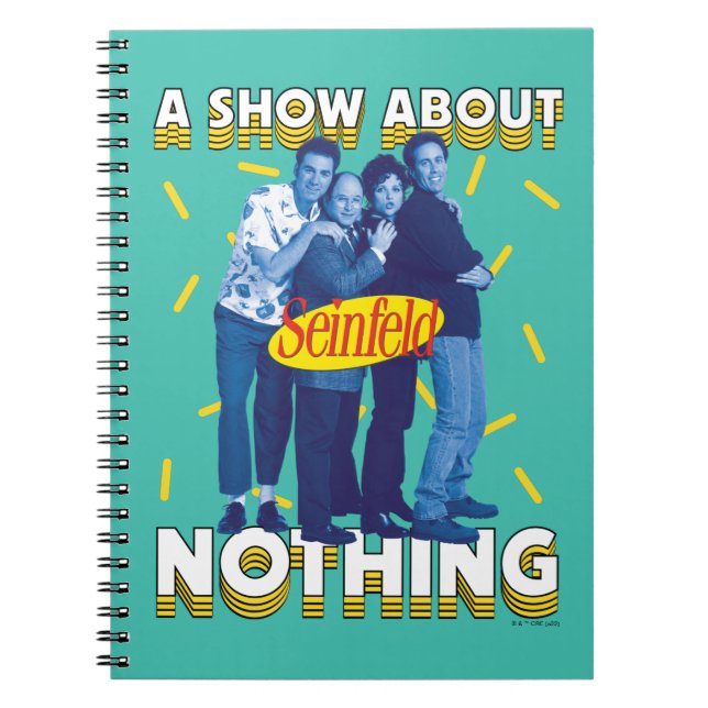 Caderno Espiral Seinfeld | Um show sobre nada (Frente)