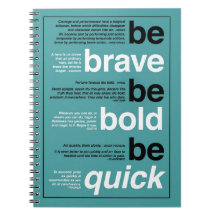 Seja Corajoso. Seja Negrito. Seja Rápido. Cotações