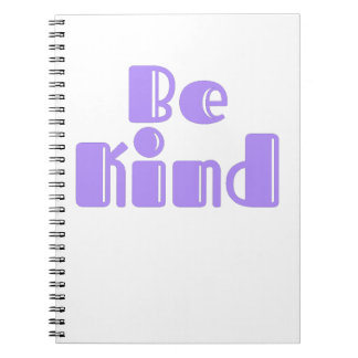 Caderno Espiral Seja gentil