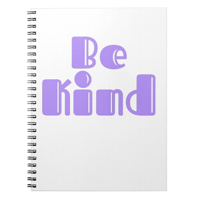 Caderno Espiral Seja gentil (Frente)