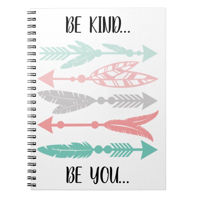 Caderno Espiral Seja gentil, Cite (Frente)