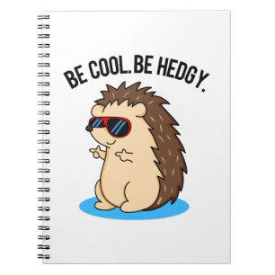 Caderno Espiral Seja Legal Seja Espinhoso Pun doouriço Engraçado