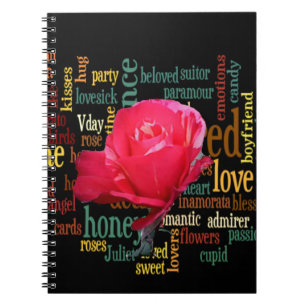 Caderno Espiral Seja meu feliz Namorados sob o céu azul