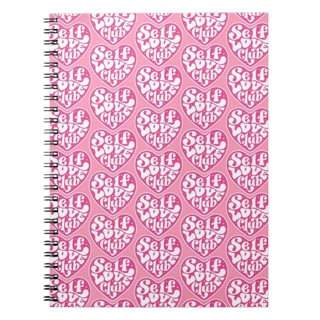 Caderno Espiral Self Love Club Notebook (Frente)