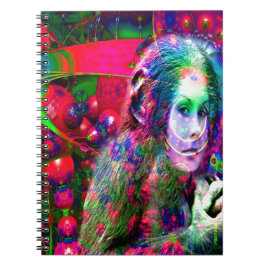 Caderno Espiral Selva de alienígena