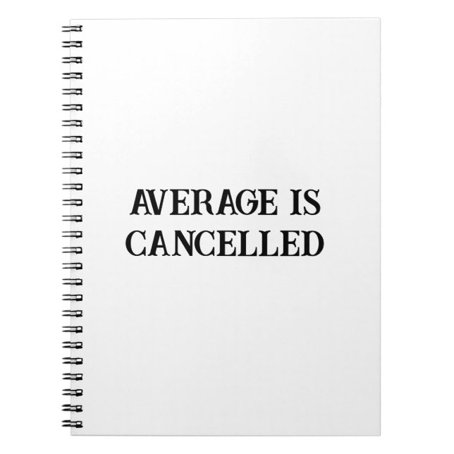 Caderno Espiral Sem Mais Média - Notebook poderoso Mindset (Frente)