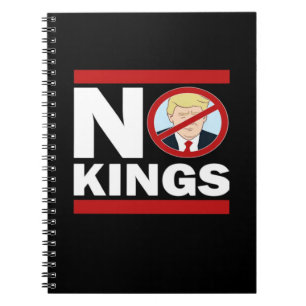 Caderno Espiral Sem Reis Anti Clássico Minimal Limpo