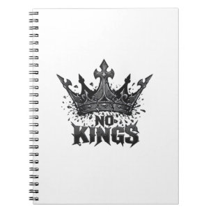 Caderno Espiral Sem Reis Na América Minimal Limpo