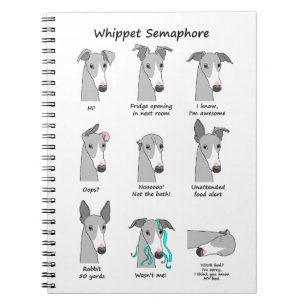 Caderno Espiral Semaphore de Whippet