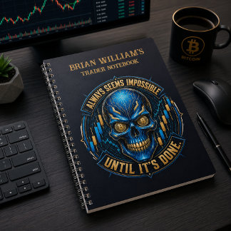 Caderno Espiral Sempre Parece Impossível Bitcoin