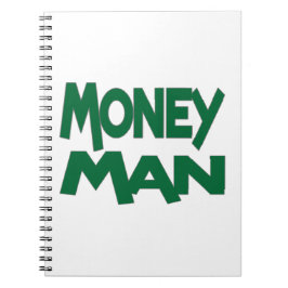 Caderno Espiral Sempre um homem do dinheiro