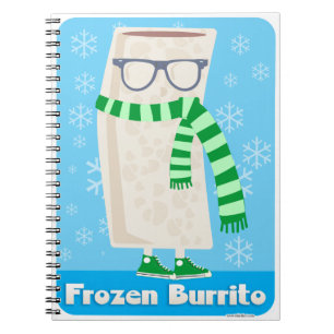 Caderno Espiral Senhor Congelação Burrito