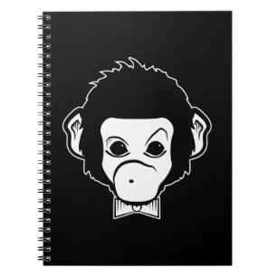 Caderno Espiral senhor macaco