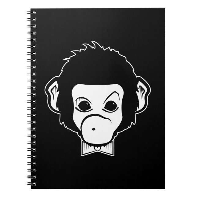 Caderno Espiral senhor macaco (Frente)
