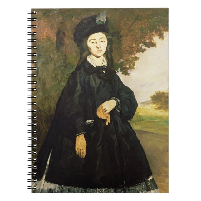 Caderno Espiral Senhora Brunet de Manet | (Frente)
