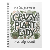 Senhora de Planta Louca Personalizada