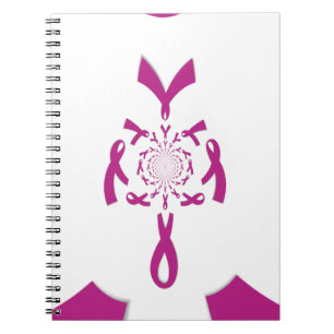 Caderno Espiral Sensibilização do Cancer da Mama Hakuna Matata Últ