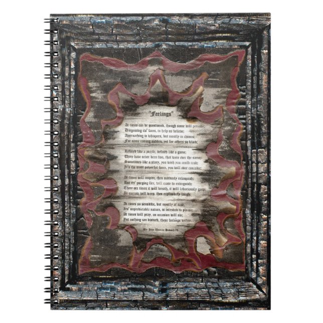 Caderno Espiral Sentimentos (Frente)