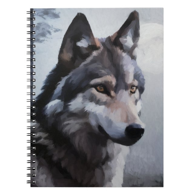 Caderno Espiral Sentinela ao Luar (Frente)