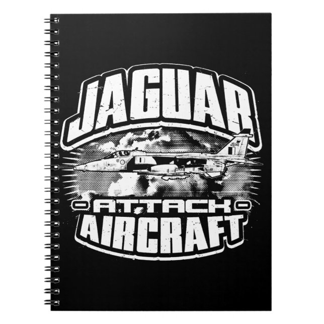 Caderno Espiral SEPECAT Jaguar (Frente)