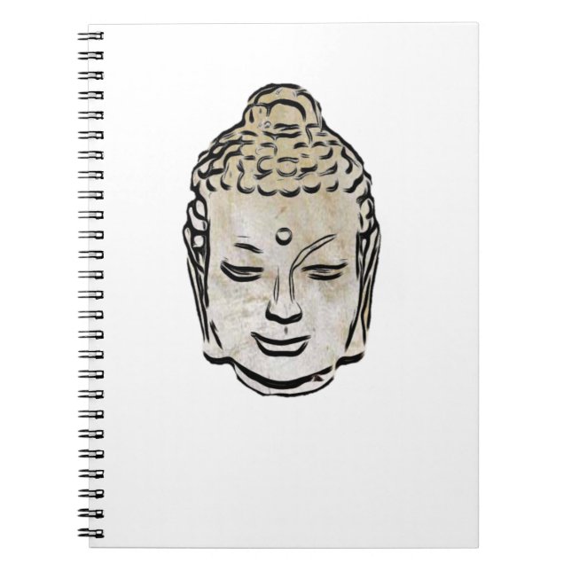 Caderno Espiral Sephia Buddha (Frente)