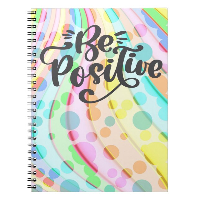 Caderno Espiral Ser Positivo (Frente)