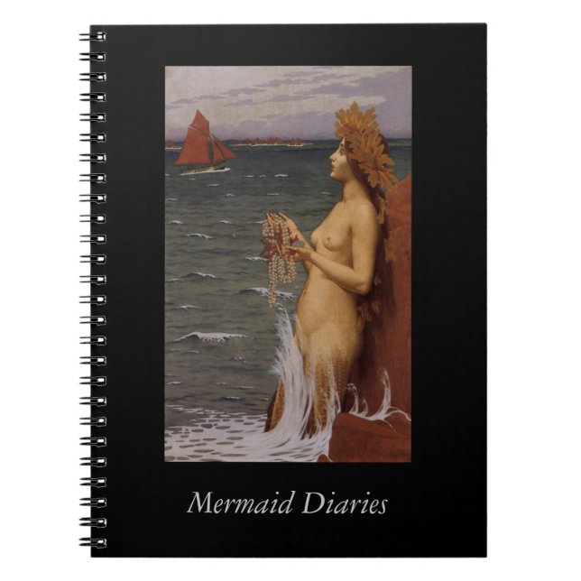 Caderno Espiral Sereia (Frente)
