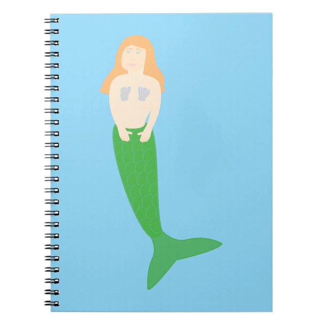 Caderno Espiral Sereia (Frente)