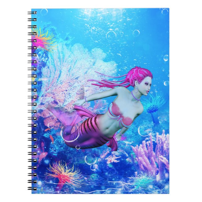 Caderno Espiral Sereia (Frente)