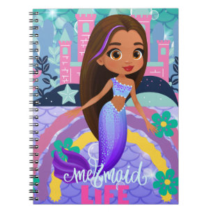 Caderno Espiral Sereia