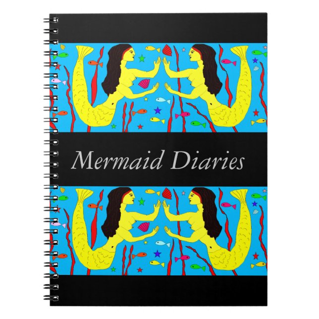 Caderno Espiral Sereia (Frente)