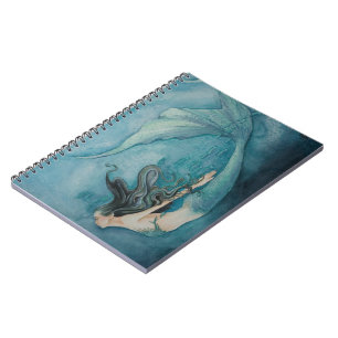 Caderno Espiral Sereia