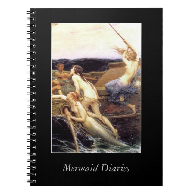 Caderno Espiral Sereia (Frente)
