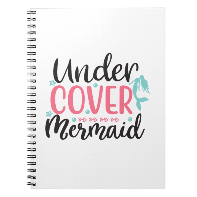 Caderno Espiral Sereia Disfarçada (Frente)