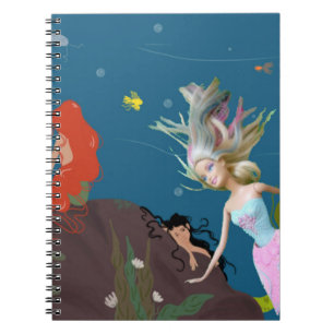 Caderno Espiral Sereia Famosa