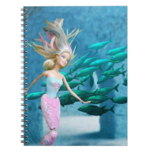 Caderno Espiral Sereia Famosa