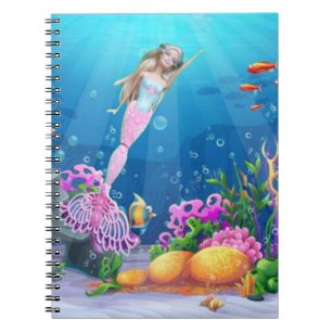 Caderno Espiral Sereia Famosa