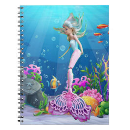 Caderno Espiral Sereia Famosa