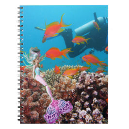 Caderno Espiral Sereia Famosa