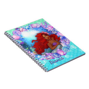 Caderno Espiral Sereia Preta