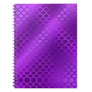 Caderno Espiral Sereia roxa