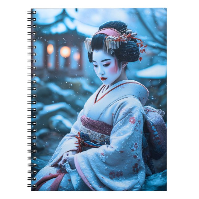 Caderno Espiral Serenata na Neve (Frente)