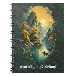 Caderno Espiral Serene e Inspirador