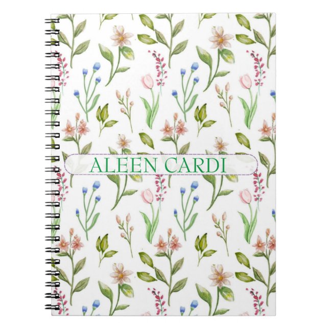 Caderno Espiral Serenidade (Frente)